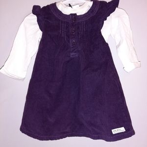Baby MEXX Pinafore Jumper Dress Top Set NEW 6-9